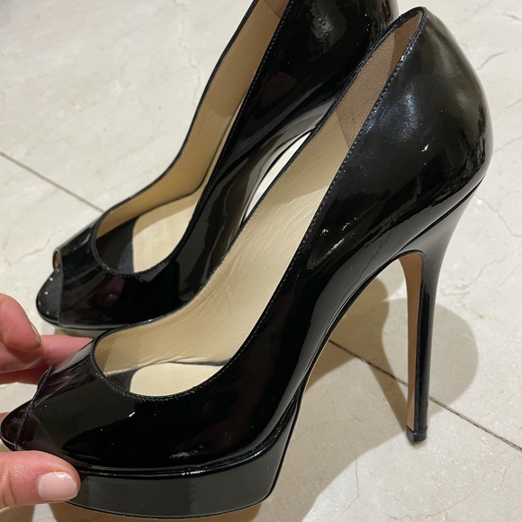 Jimmy Choo black patent heels - Picture 6 of 6